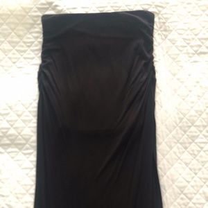 Venus Gathered Waist Long Maxi Skirt | S | NEW!